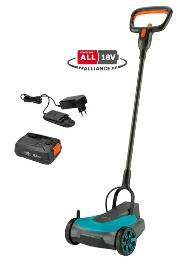 Gardena Accu Grasmaaier HandyMower 22/18V POWER FOR ALL, gebruiksklare set