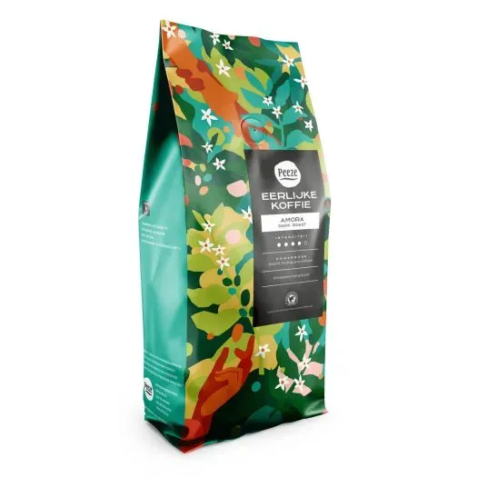 Peeze Amora dark roast koffiebonen 250 gram