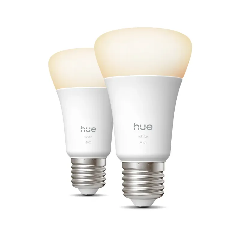 Philips Hue Hue A60 E27 slimme lamp 810 (2-pack)