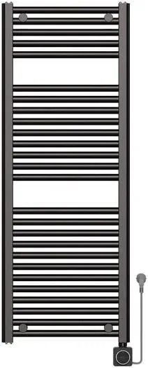 Wiesbaden Elara elektrische radiator met Smart WiFi 118,5 × 45 cm gunmetal, 700 watt